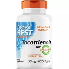 Tocotrienoles Con Suprabio 50mg (60 Softgels) Hecho En E.u