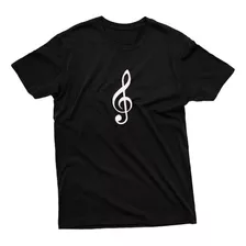 Camiseta Instrumentos Musicais Clave De Sol 100% Algodãosilk