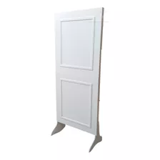 Painel Desmontável Mdf Branco Moldura 