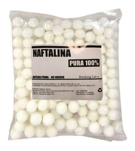 Naftalina Primera Calidad X 1kg – Premium Larga Duración! – Electro Hogar