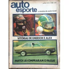 Revista Auto Esporte Nº116 Junho 1974 - Leia A Descrição!