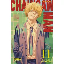 Chainsaw Man N° 11: Chainsaw Man N° 11, De Tatsuki Fujimoto. Serie Chainsaw Man, Vol. 11. Editorial Norma Comics, Tapa Blanda, Edición 1 En Español, 2022