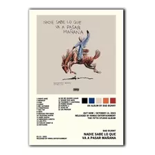 Cuadros Decorativos Bad Bunny Álbum Music Tracklist