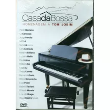 Dvd Casa Da Bossa - Homenagem A Tom Jobim (original Lacrado)