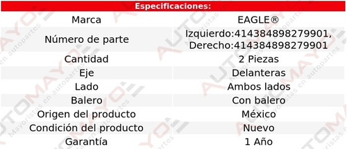 2-bases Para Amortiguador Del C/balero Polo 1.6l 4 Cil 03-12 Foto 2