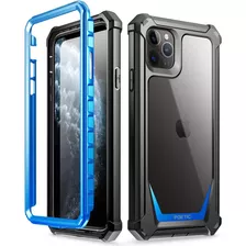 Funda Poetic Para iPhone 11 Pro Max Full 360 +protector Azul