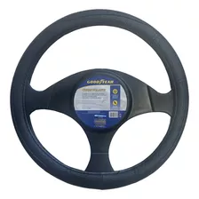 Funda Cubre Volante Goodyear 38cm Negro Cuerina