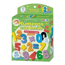 Numeros Imantados Didacticos Goma Eva Juguete 42 Piezas