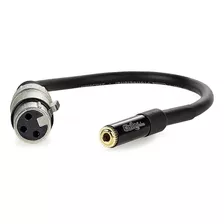 Cabo Adaptador P2 Femea Para Xlr Femea - 20 Cm