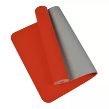 Mat De Yoga 6mm - Importado- Material Tpe Bicolor - Fitpoint