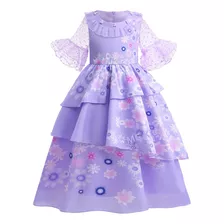 Fantasia Isabela De Madrigal Vestido Encanto Infantil