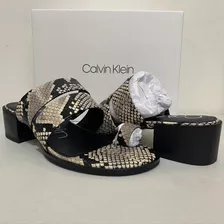 Sandalias Calvin Klein Peggy Mamba Snake Print 100%original