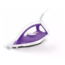 Plancha Philips Gc122 En Seco 1200w Cable 1,7m Color Violeta Oscuro