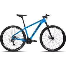 Bicicleta Aro 29 Alfameq Vx Câmbio Shimano 21v Freio A Disco Cor Azul Com Preto Tamanho Do Quadro 21