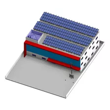 Projeto Elétrico Energia Solar Fotovoltaica 3d Homologação
