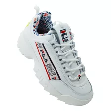 Tenis Fila Disruptor Ii X Rugrats 1fm00643-125 Wht/fnvy/fred