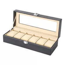 Readaeer Organizador De La Joyeria De La Caja De Reloj De Cu