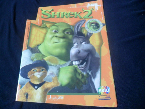 Álbum Salo Shrek 2 Con 87 Láminas