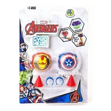 Brinquedo Piao Gyro Hero Marvel Avengers Sortido Dtc 4923