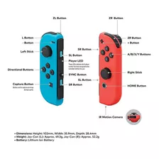 Consola Nintendo Switch Standard 32gb Neon/ Blue Color Negro
