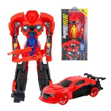 Carrinho De Brinquedo Grande Transformers Robô Barato