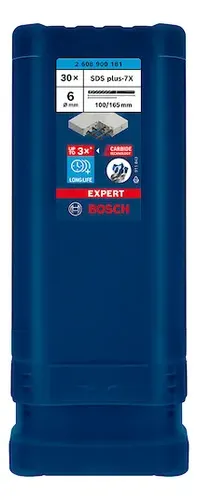 Set Mecha Bosch Expert Sdsplus 7x 7und