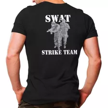 Camiseta Estampada Swat Strike Team | Atack