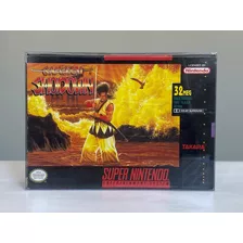 Samurai Shodown Super Nintendo - Original 1993 Cib Raro