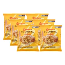 Kit 6 Mini Colomba Pascal Bolo De Páscoa Frutas Bauducco 80g