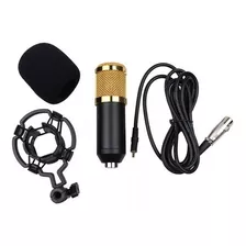 Microfone Estúdio Profissional Condensador Bm-800 T41 Cor Preto