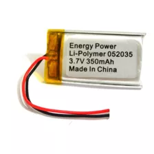 Bateria De Li-po 3,7v 350mah Lithium-polimero 5x20x36mm