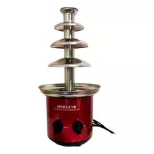 Fuente Cascada De Chocolate 4 Pisos 45cm Acero Inoxi + Envio