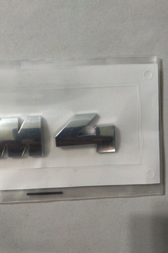 Sticker Emblema Compatible Con Bmw Serie ///m Cromado Foto 4