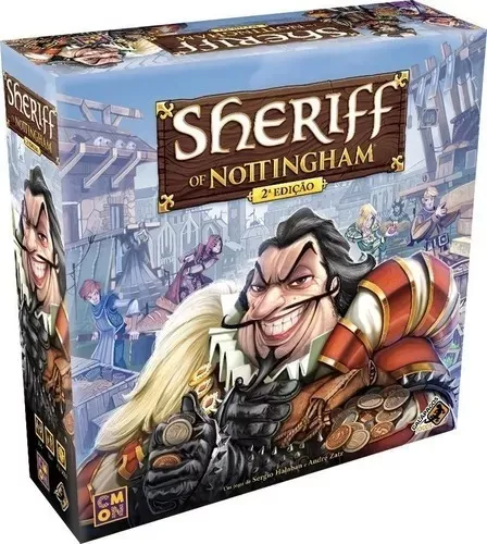 Sheriff Of Nottingham 2ª Edição - Board Game Galápagos Pt/br