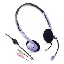 Vincha Auriculares Genius Para Pc Headset Hs-02b Doble Jack