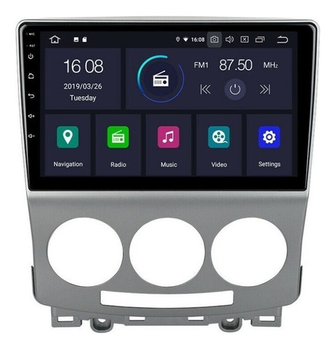 Android Mazda 5 2007-2011 Gps Wifi Bluetooth Touch Usb Radio Foto 3