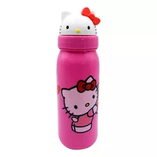Botella Termo Para Agua Hello Kitty Sanrio Cilindro 3d 500ml
