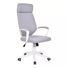 Sillon Ejecutivo Cinza Gris / Blanco