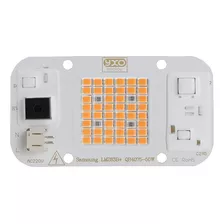 8 Unidades Yxo Led Cob 50w Samsung Grow 220v + Pasta Termica