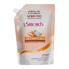 Simonds Jabón Líquido Afrecho 750ml. Doypack