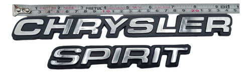 Emblemas Chrysler Spirit Letreros Cromados  Foto 3