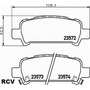 Balatas Disco  Trasera Para Subaru Baja   2003