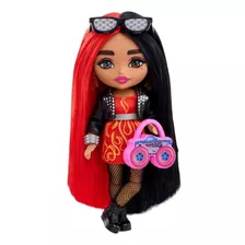 Barbie Extra Minis Cabelo Vermelho E Preto Hkp88