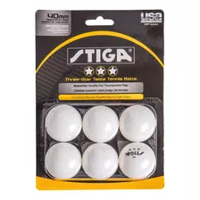 Kit De 6 Pelotas De Tenis De Mesa Stiga