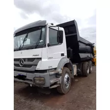 Mercedes Axor 2831 Caçamba 6x4 Ano 2013