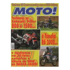 Moto! N°62 Kawasaki Drifter 800 1500 Yamaha R6 Dakar Cairo