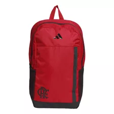 Mochila Cr Flamengo adidas Cor Vermelho Desenho Do Tecido Liso