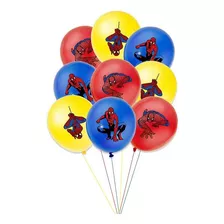 Set 12 Globos Latex Diferentes Diseños Infantiles 30 Cm 