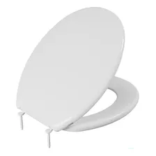 Tampa Assento Sanitário Oval Universal Slim Almofadado Astra Cor Branco