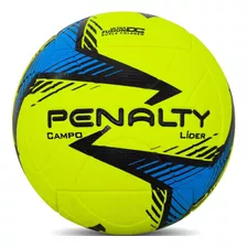 Bola De Futebol De Campo Penalty Lider N4 Xxiv Cor Amarelo Tamanho Único